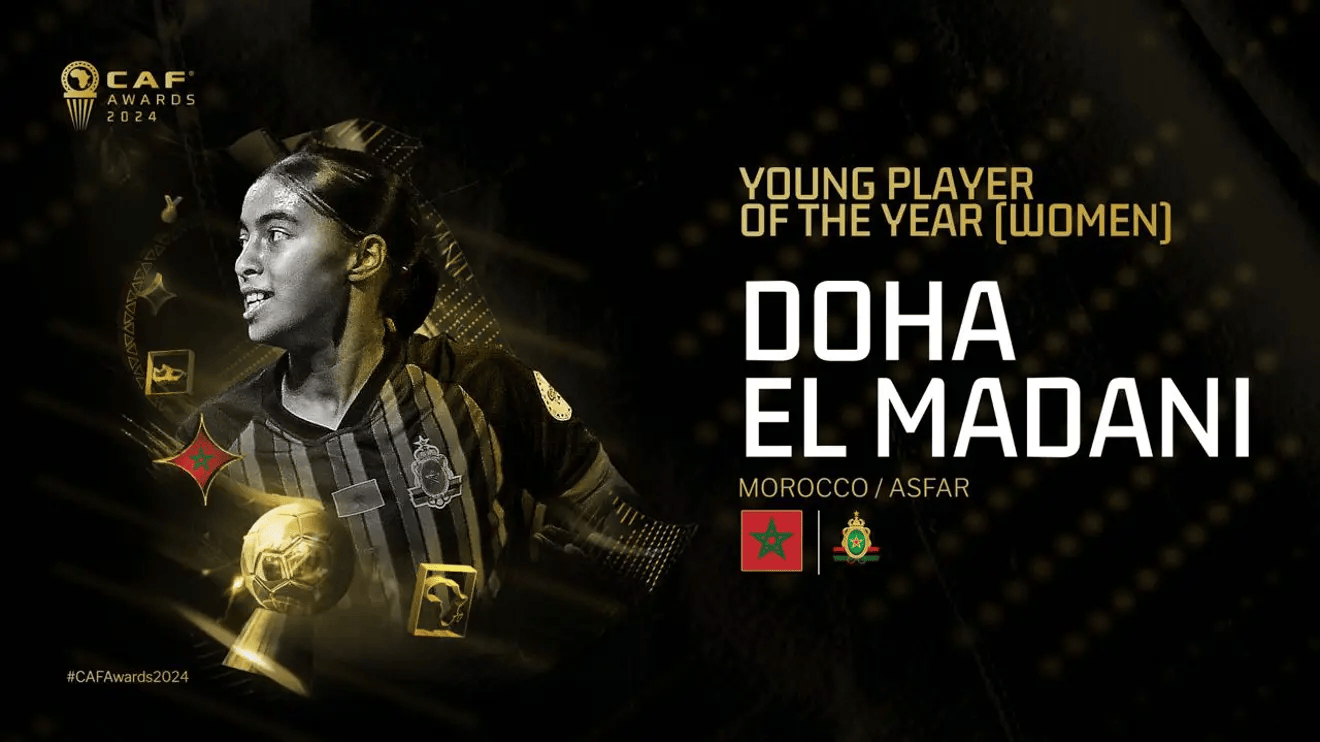 Doha El Madani from Morocco